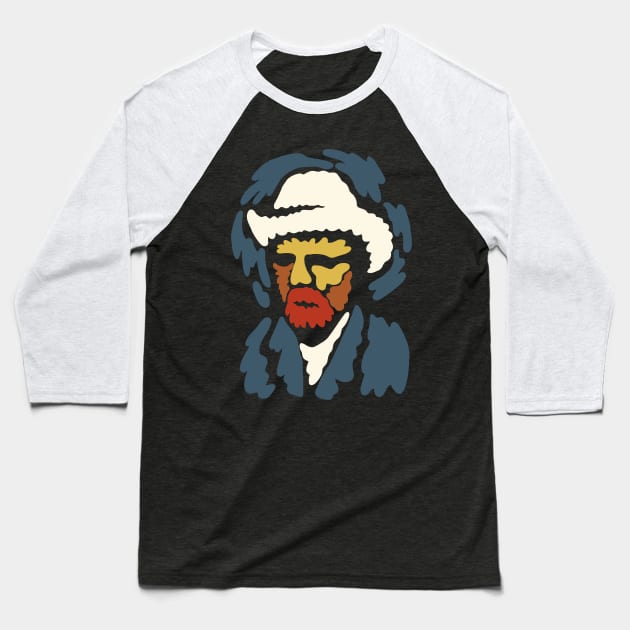 Van Gogh Minimal Portrait Baseball T-Shirt by isstgeschichte